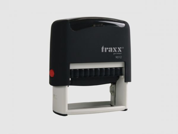Carimbo Autoentintado Traxx 9012 - Tam.18x48mm Personalizado