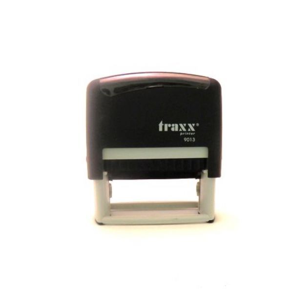 Carimbo Autoentintado Traxx 9013 - Tam.22x58mm Personalizado