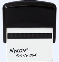 Carimbo Autoentintado Nykon 304 - Tam. 23x59mm Personalizado